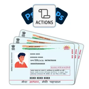 Child Aadhar Card Action