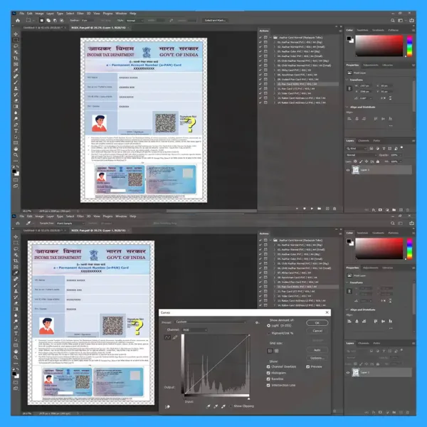 Pan Card NSDL Photoshop Redapple Talks