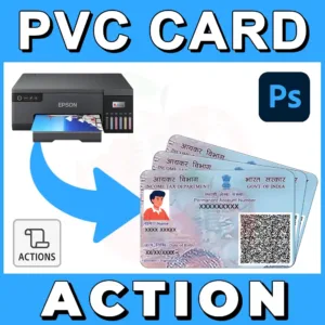 e pan card photoshop action