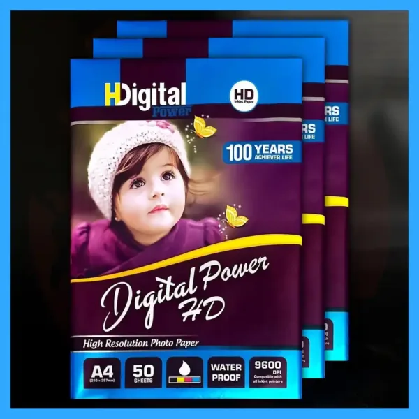 Digital Photo Paper A4 Size