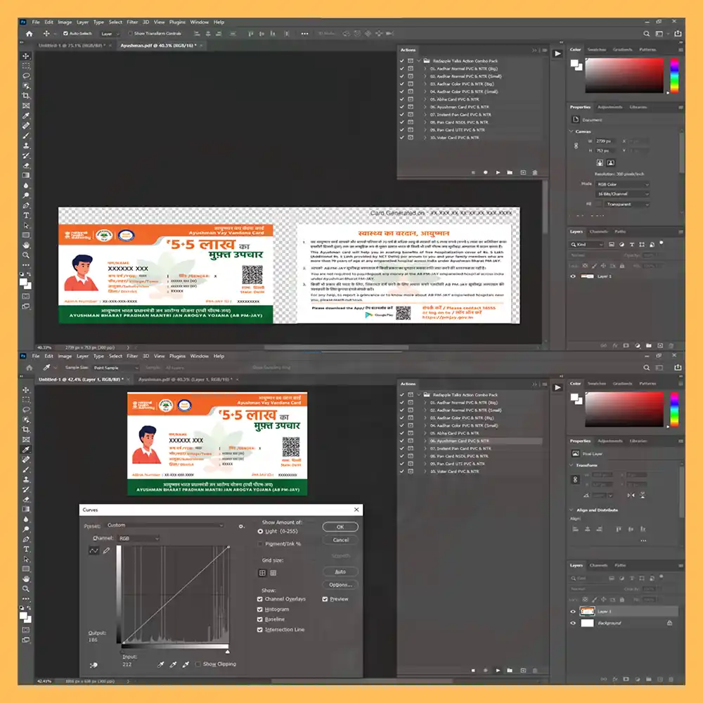 Ayushman Card Photoshop Redapple Talks New