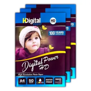 Digital Photo Paper A4 Size – Glossy Finish Premium Quality