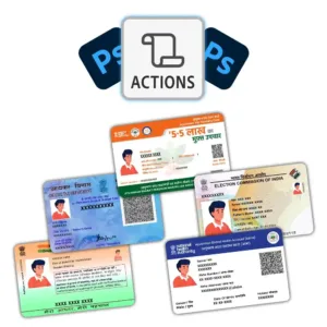 PVC Card Action Combo Pack